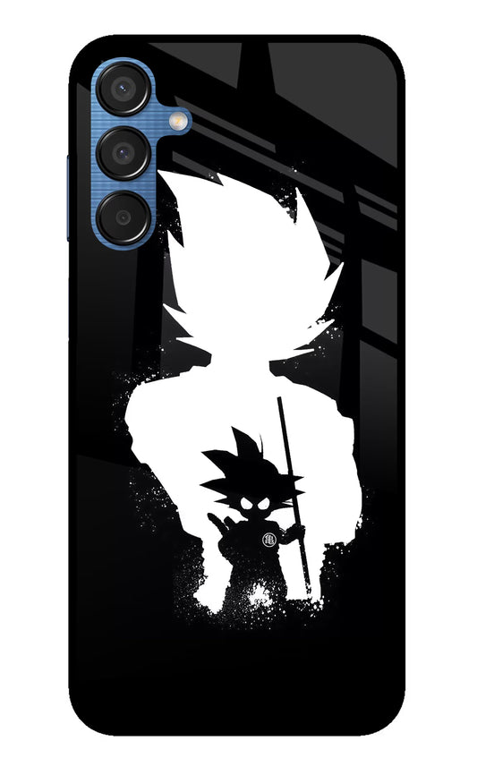 Goku Shadow Samsung M15 5G Glass Case