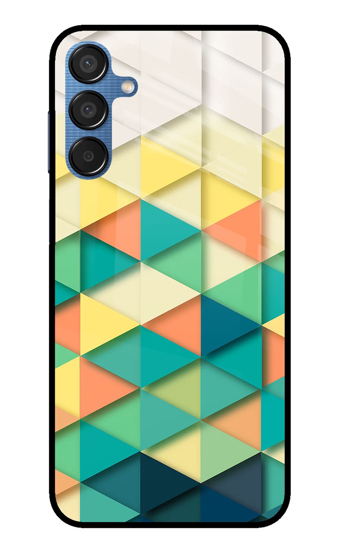 Abstract Samsung M15 5G Glass Case