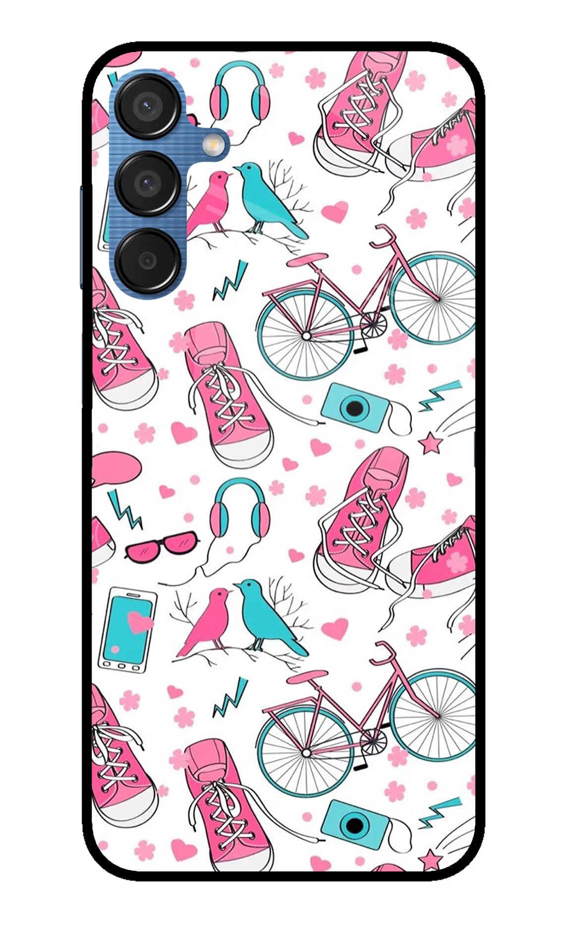 Artwork Samsung M15 5G Glass Case Back Cover by Casekaro