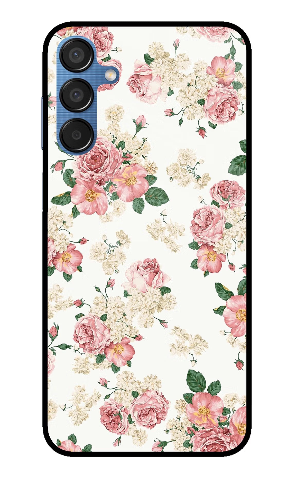 Flowers Samsung M15 5G Glass Case