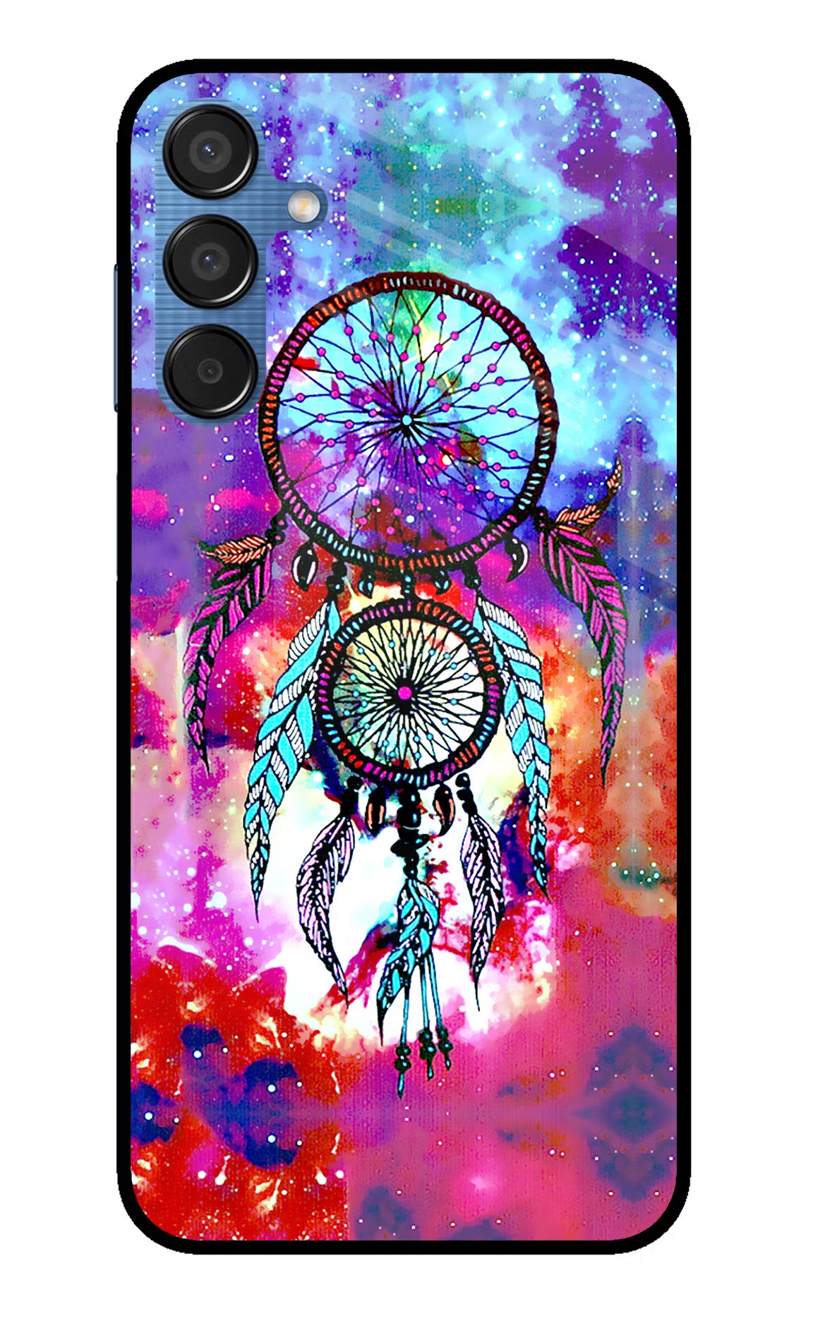 Dream Catcher Abstract Samsung M15 5G Glass Case Back Cover by Casekaro