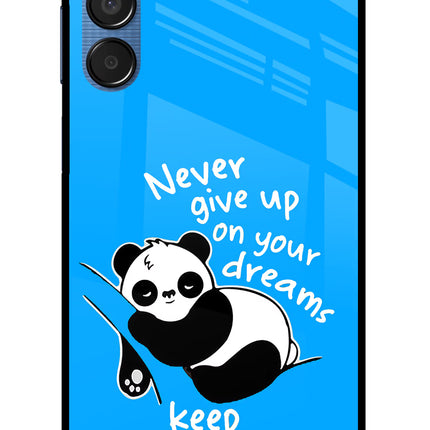 Keep Sleeping Samsung M15 5G Glass Case
