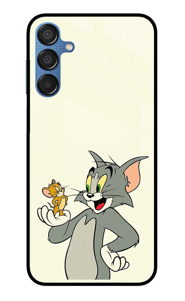Tom & Jerry Samsung M15 5G Glass Case