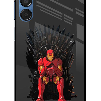 Ironman Throne Samsung M15 5G Glass Case