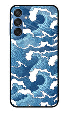 Blue Waves Samsung M15 5G Glass Case