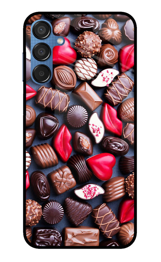 Chocolates Samsung M15 5G Glass Case