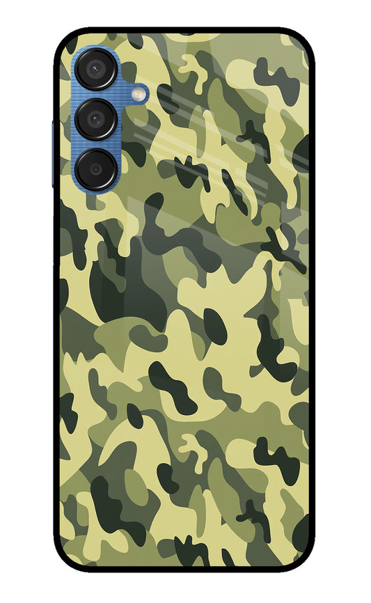 Camouflage Samsung M15 5G Glass Case