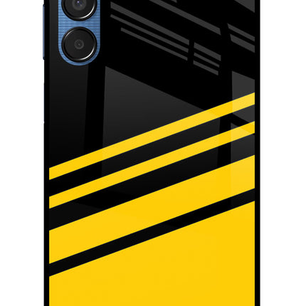 Yellow Shades Samsung M15 5G Glass Case