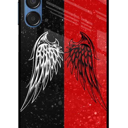 Wings Samsung M15 5G Glass Case