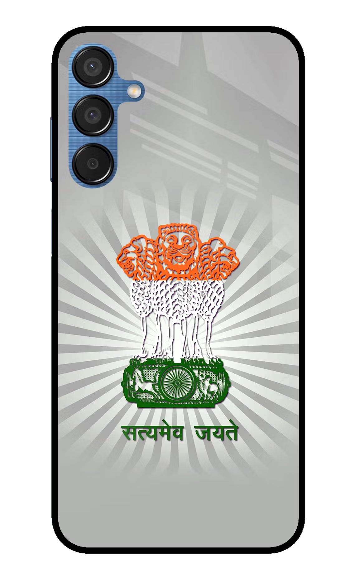 Satyamev Jayate Art Samsung M15 5G Glass Case