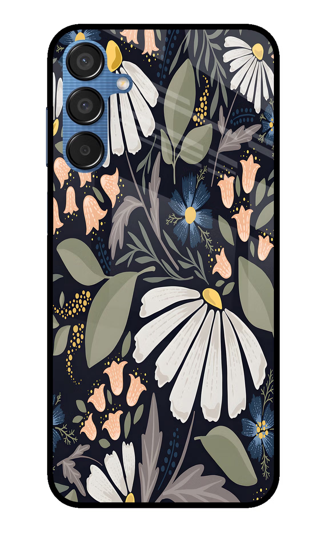 Flowers Art Samsung M15 5G Glass Case