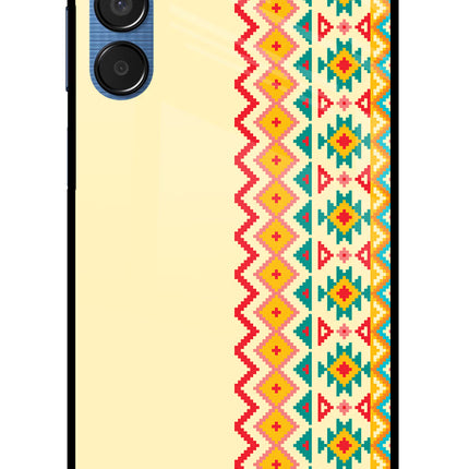 Ethnic Seamless Samsung M15 5G Glass Case