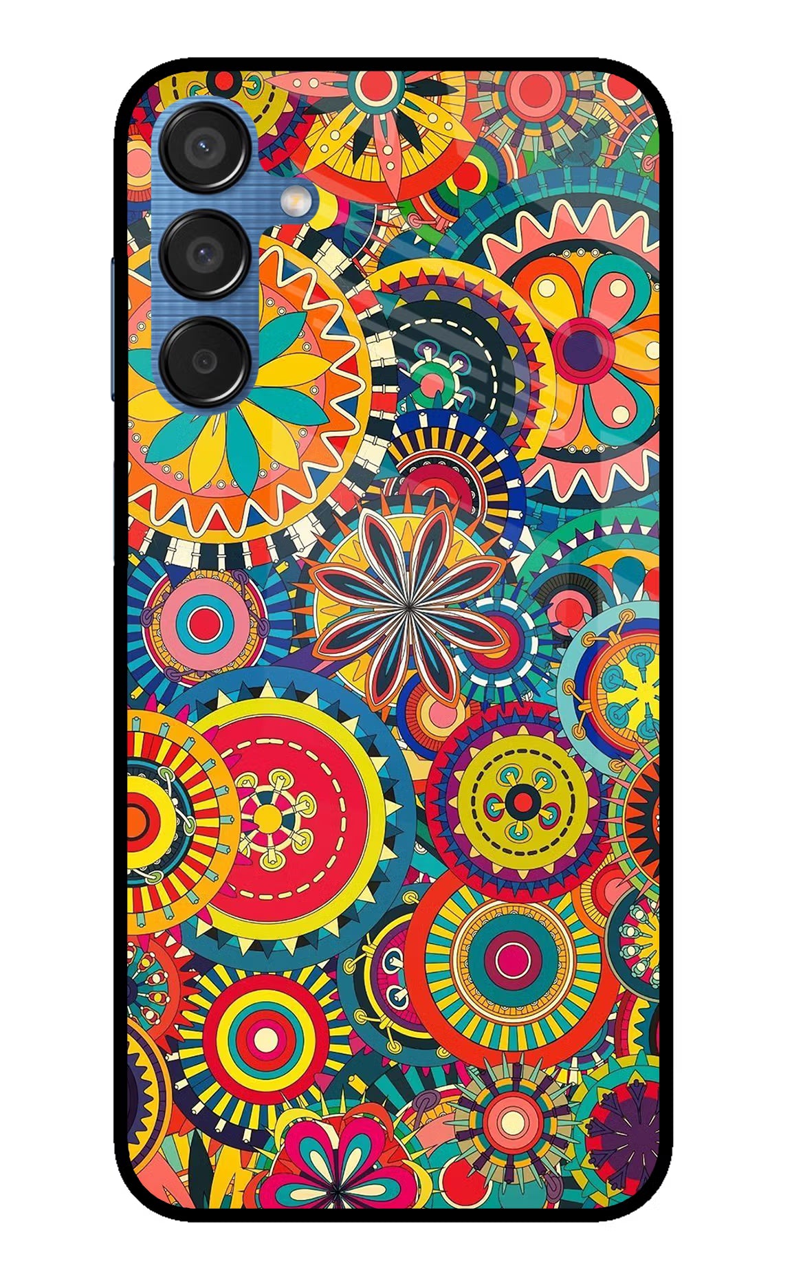 Gol Gol Art Samsung M15 5G Glass Case Back Cover by Casekaro