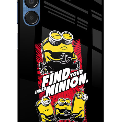 Find your inner Minion Samsung M15 5G Glass Case