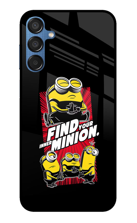 Find your inner Minion Samsung M15 5G Glass Case