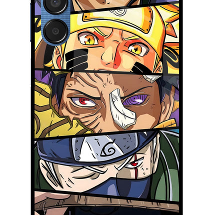 Naruto Character Samsung M15 5G Glass Case