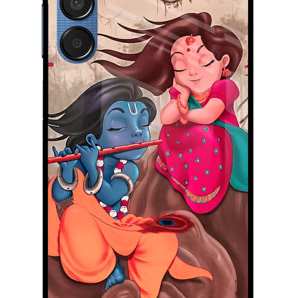 Radhe Krishna Samsung M15 5G Glass Case