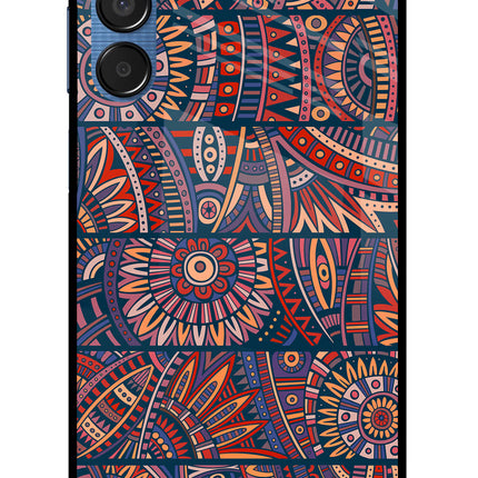 African Culture Design Samsung M15 5G Glass Case