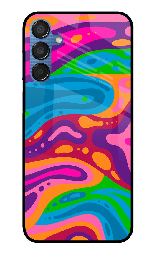 Trippy Pattern Samsung M15 5G Glass Case