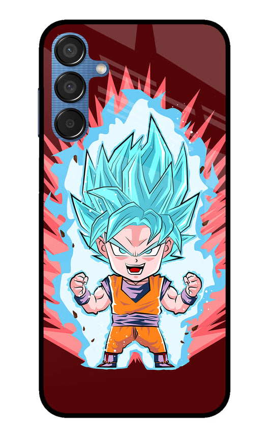 Goku Little Samsung M15 5G Glass Case