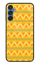 Tribal Pattern Samsung M15 5G Glass Case