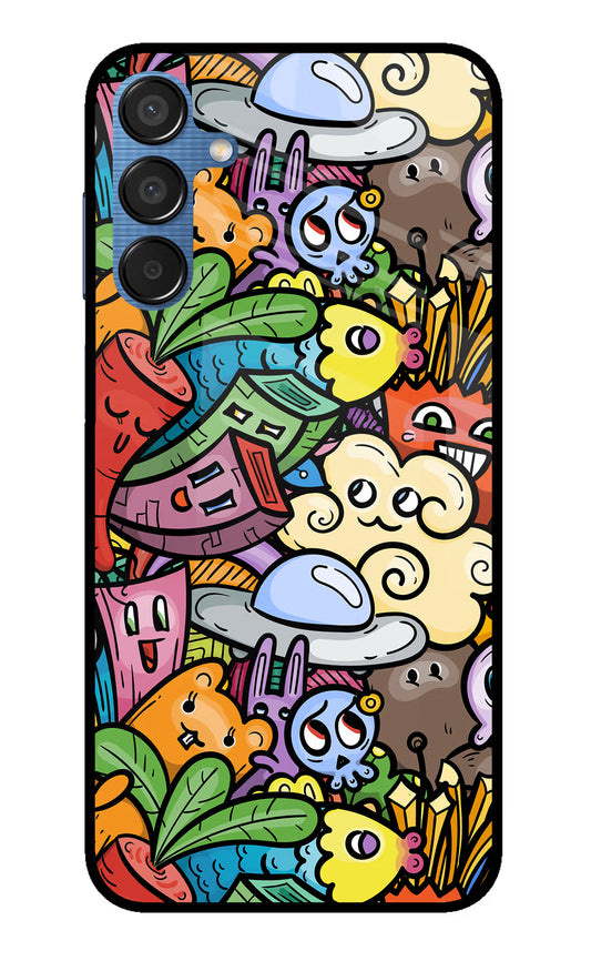 Veggie Doodle Samsung M15 5G Glass Case