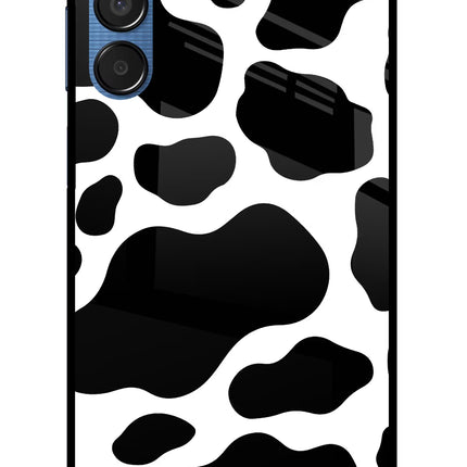 Cow Spots Samsung M15 5G Glass Case