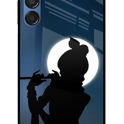 Shri Krishna Silhouette Samsung M15 5G Glass Case