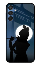 Shri Krishna Silhouette Samsung M15 5G Glass Case