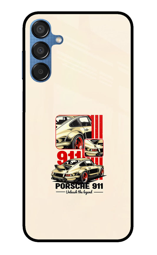 Classic Porsche 911 Samsung M15 5G Glass Case