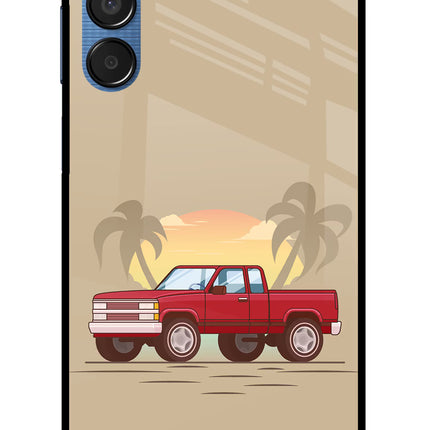Desert Classic Drive Samsung M15 5G Glass Case