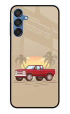 Desert Classic Drive Samsung M15 5G Glass Case