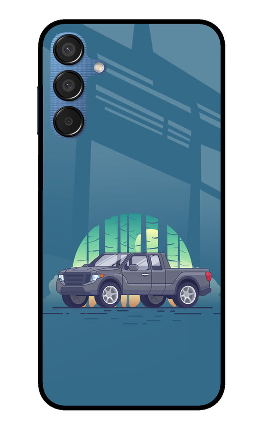 Retro Garage Vibe Samsung M15 5G Glass Case