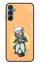 Undead Biker Samsung M15 5G Glass Case