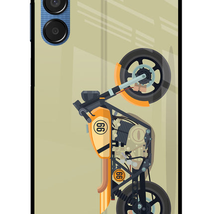 Vertical Speedster Samsung M15 5G Glass Case