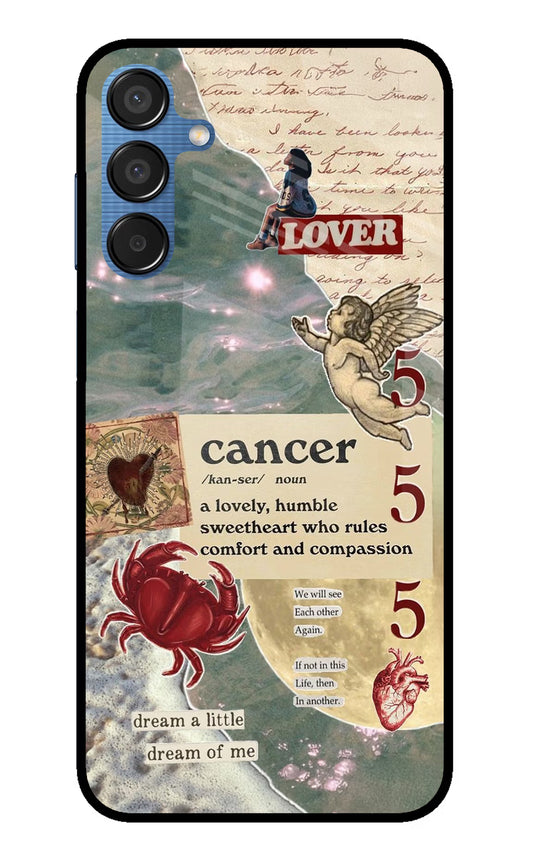 Cancer Zodiac Samsung M15 5G Glass Case