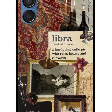 Libra Zodiac Samsung M15 5G Glass Case