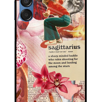 Sagittarius Zodiac Samsung M15 5G Glass Case