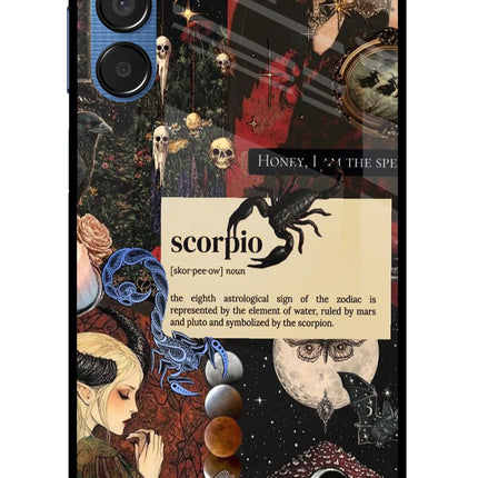 Scorpio Zodiac Samsung M15 5G Glass Case