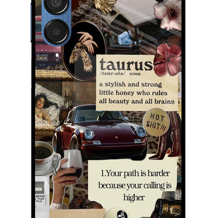 Taurus Zodiac Samsung M15 5G Glass Case