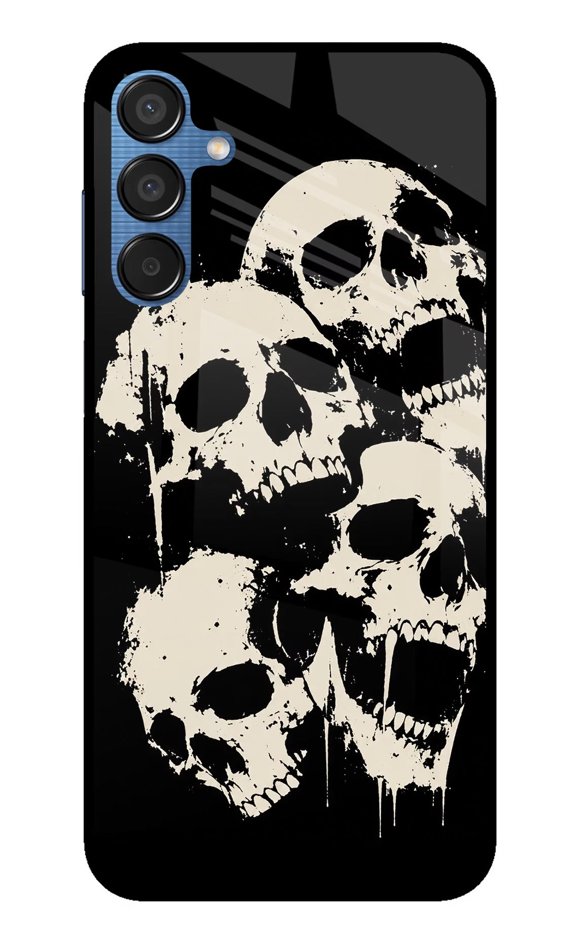Dead Stack Samsung M15 5G Glass Case Back Cover by Casekaro