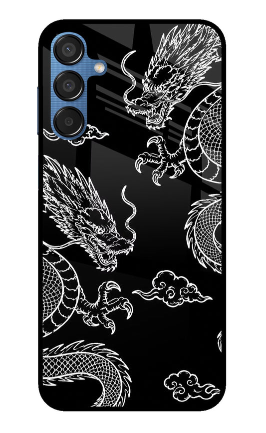 Twin Dragons Samsung M15 5G Glass Case