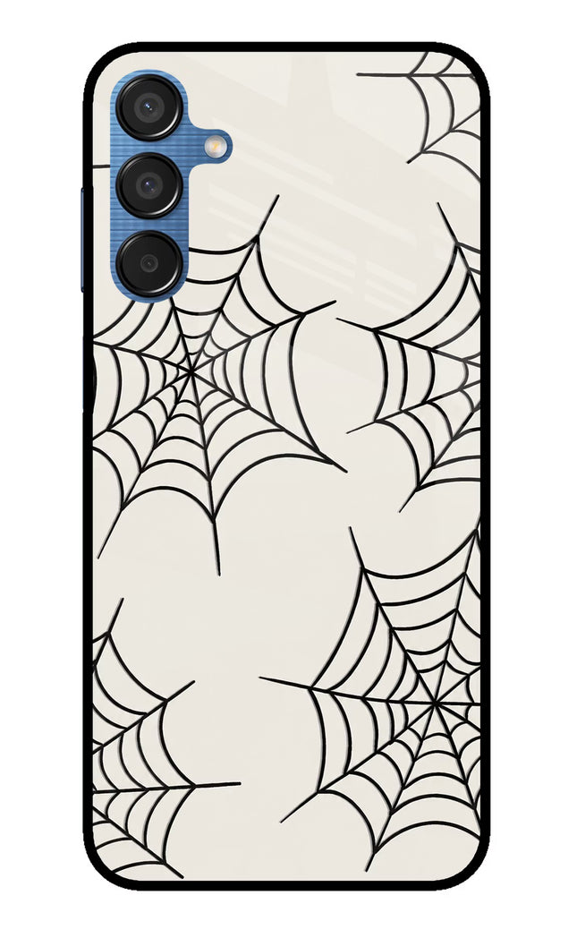 Spider Web Samsung M15 5G Glass Case