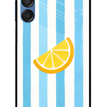 Summer Lemon Samsung M15 5G Glass Case