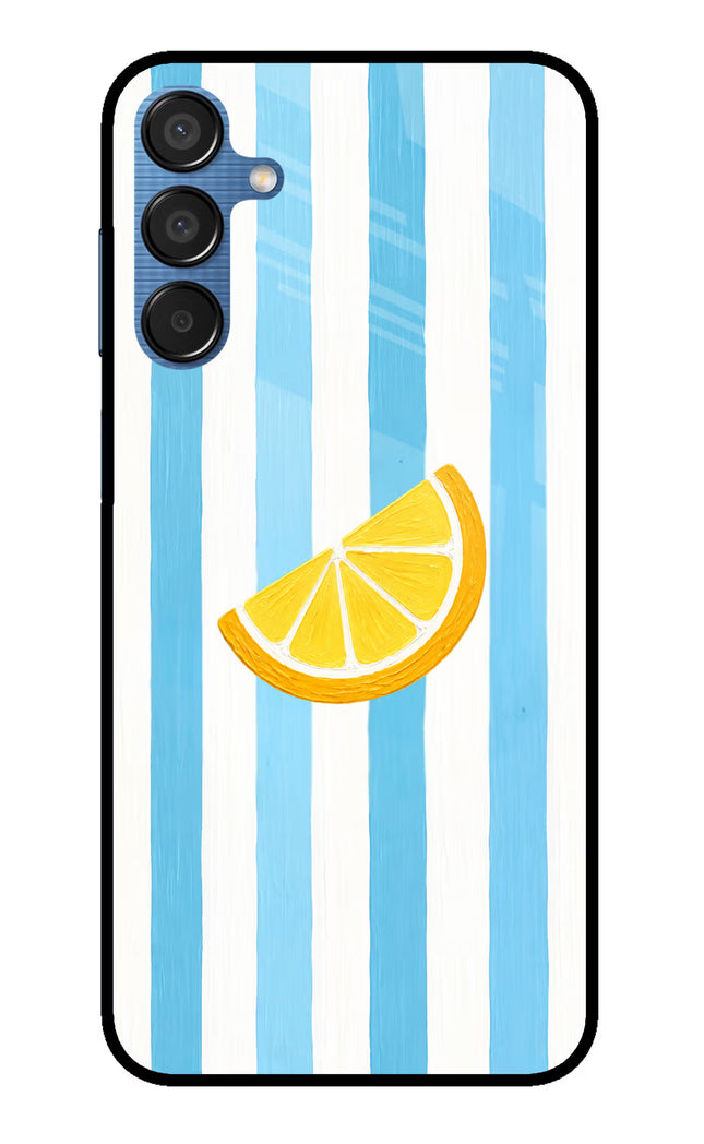 Summer Lemon Samsung M15 5G Glass Case