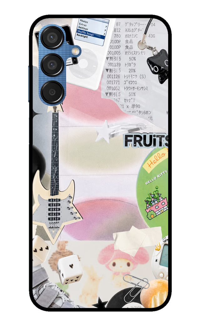 Softcore case Samsung M15 5G Glass Case