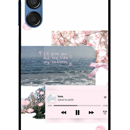 Wave to earth Samsung M15 5G Glass Case