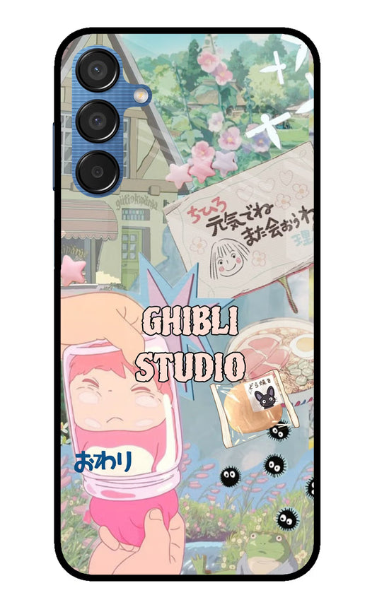 Studio Ghibli Samsung M15 5G Glass Case
