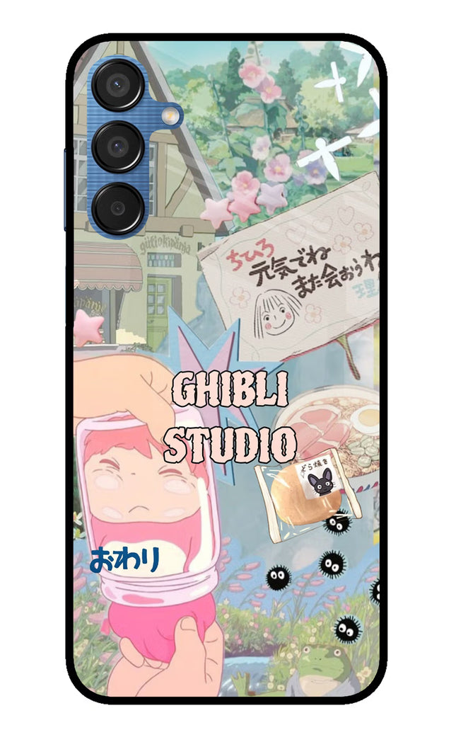 Studio Ghibli Samsung M15 5G Glass Case