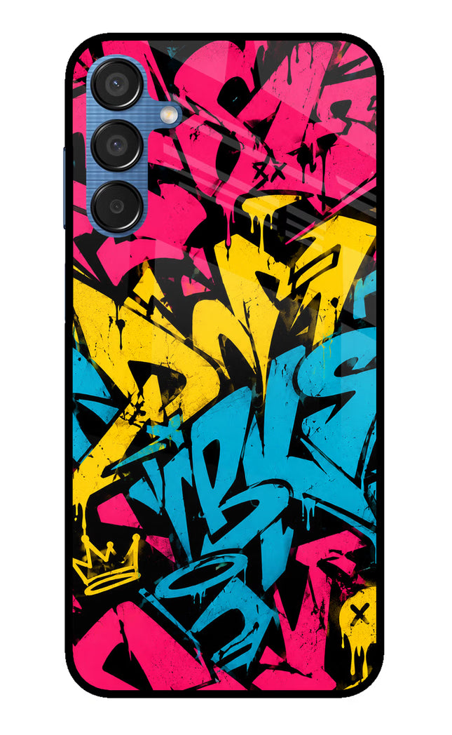 Graffiti Vibe Samsung M15 5G Glass Case